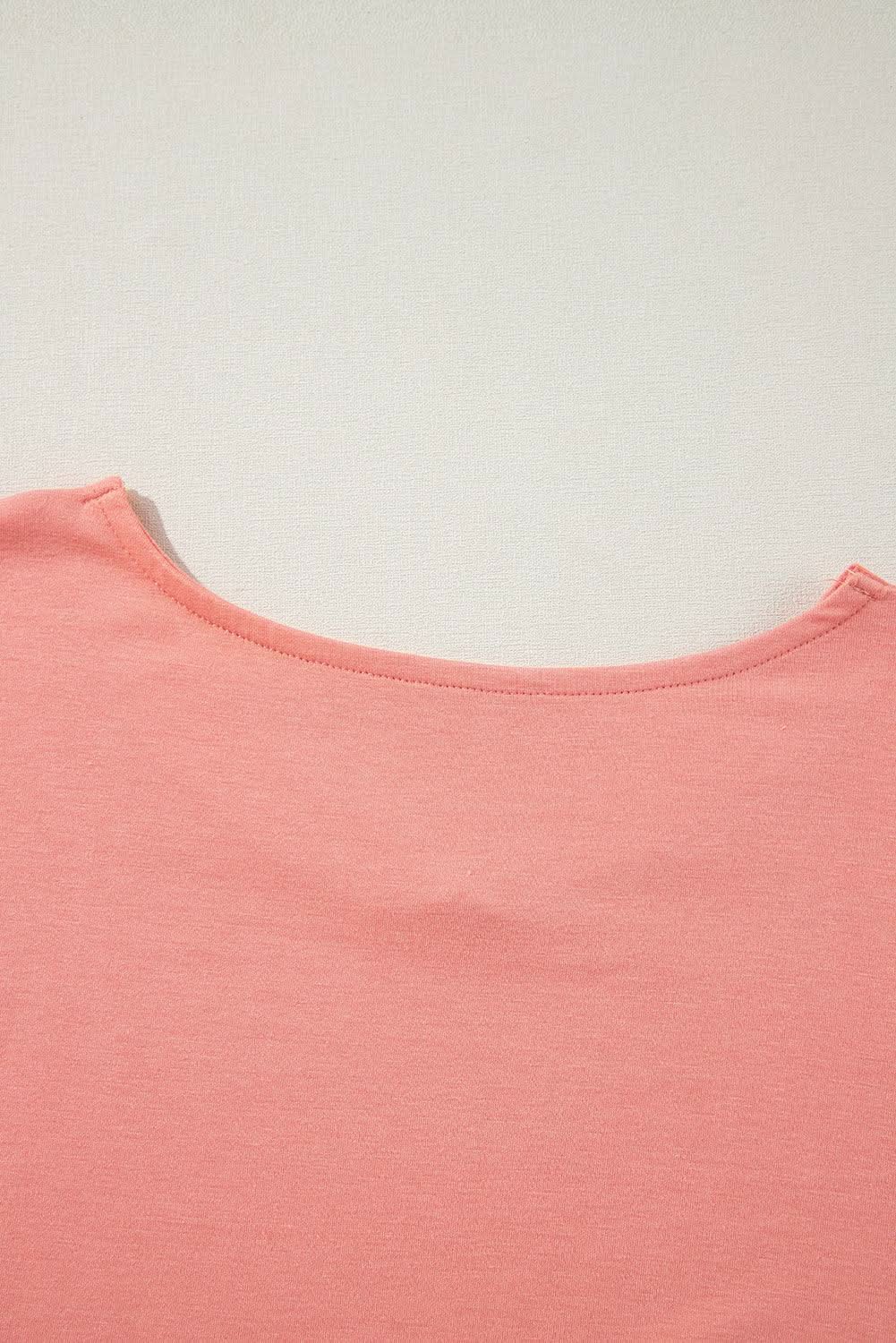 Grapefruit orange oversized top - Love Salve